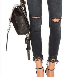 DL1961 Margaux Ankle Skinny Jeans in Deep Ocean